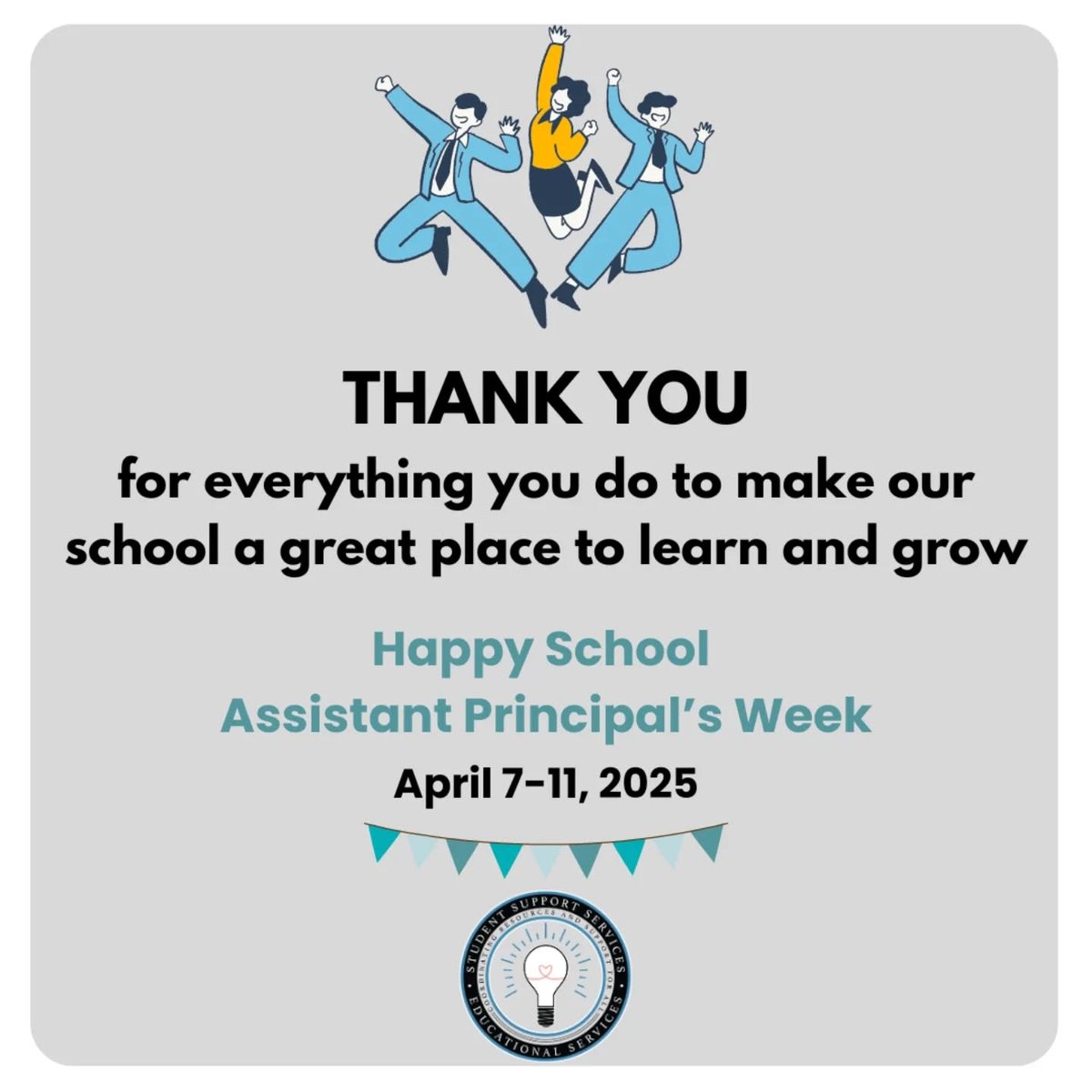 Thank you to our Assistant Principals for their dedication and hard work to make our schools a great place to learn. Let's celebrate them! #WeArePBV #YouAreNotAlone #AssistantPrincipalsWeek