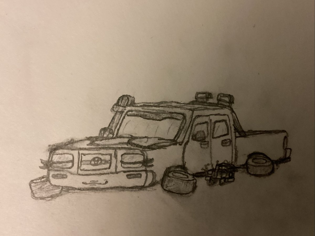 norfolk475's tweet photo. wildlife documentary narrator: ”here we see a wild toyota hilux sleeping along with her little kit” https://t.co/d5mRJp1P6b