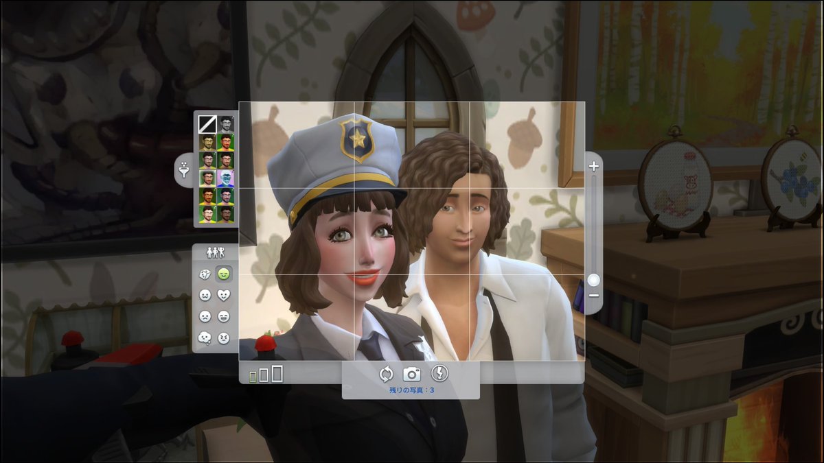 bartley_sims4's tweet photo. 仕事から帰ってきたミランダが、ついに #警察本部長 になってました！
おめでとう^^
こういう嬉しい時に、誰かと喜びを共有できるのっていいかも♪︎
てか、まだ付き合ってなかったのでようやく本日 #カップル になりました♡
#Sims4 #シムズ4 https://t.co/melYC6WGOQ