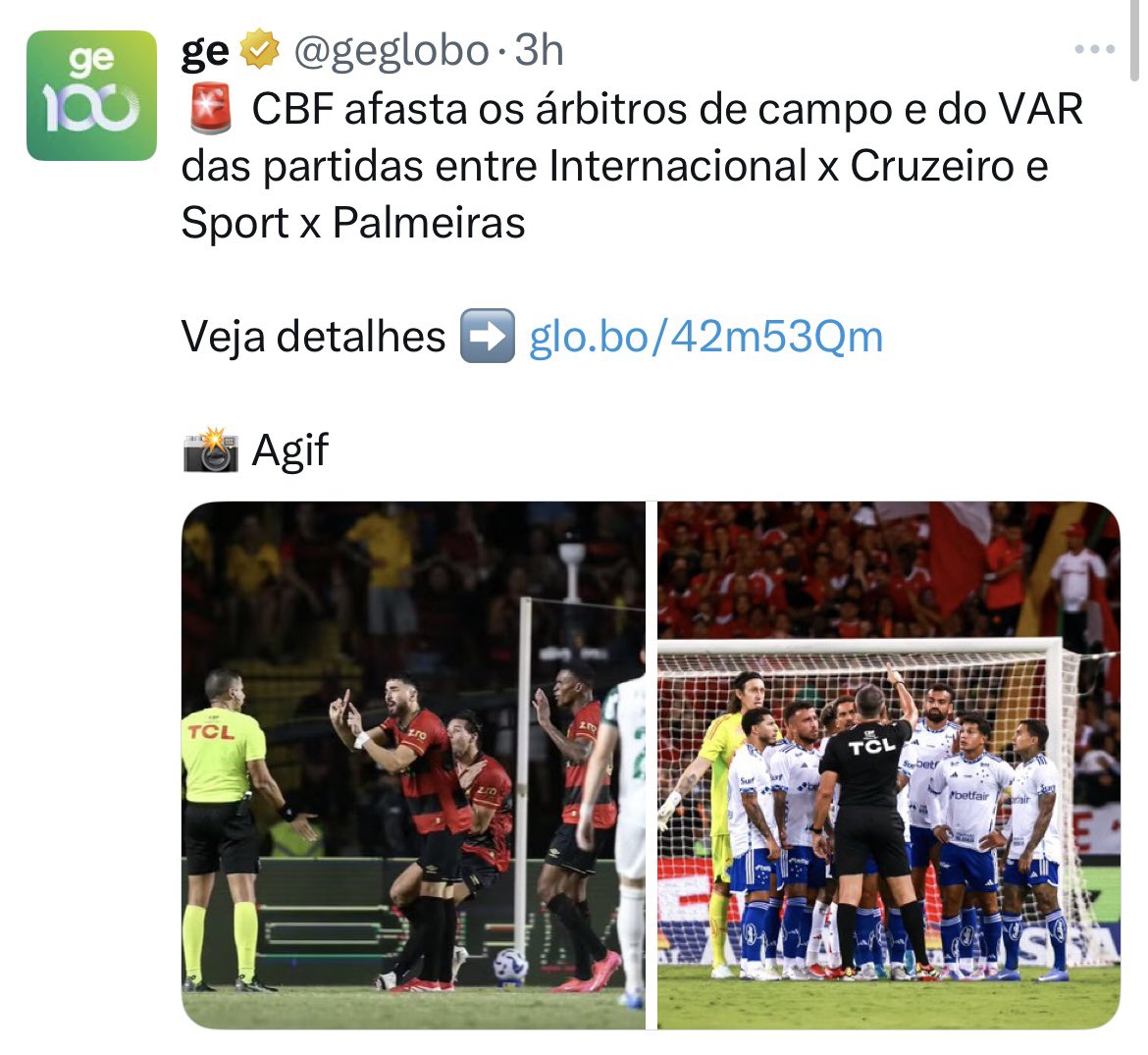 guimirasso's tweet photo. @afincoo Eles foram afastados pq não houve falta. “tá Serto” https://t.co/gv63IjWJMs