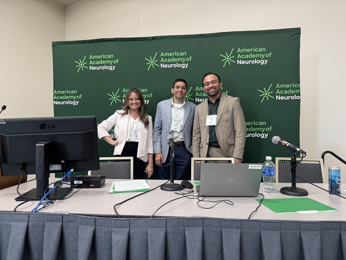Saurav Das, MD, FAHA (@sauravmed) on Twitter photo Honored to direct the brain heart session on PFO closure and LAA closure: the difficult questions the third consecutive year at #AANAM
Thanks to <a href="/mollybatesmd/">Molly Bates</a> <a href="/mayoneurores/">Mayo Clinic Neurology Residency</a> and Dr. Jalaj Garg from Loma Linda University for a wonderful discussion. <a href="/AANmember/">American Academy of Neurology</a> Honored to direct the brain heart session on PFO closure and LAA closure: the difficult questions the third consecutive year at #AANAM
Thanks to <a href="/mollybatesmd/">Molly Bates</a> <a href="/mayoneurores/">Mayo Clinic Neurology Residency</a> and Dr. Jalaj Garg from Loma Linda University for a wonderful discussion. <a href="/AANmember/">American Academy of Neurology</a>