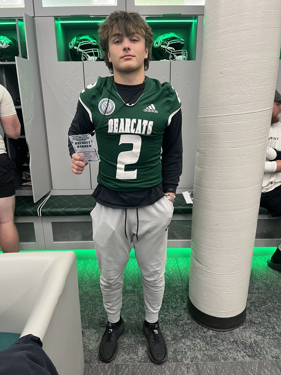 Beckett Bakker (@beckettbakker) on Twitter photo Thank you to <a href="/NWBearcat_FB/">Northwest Football</a> <a href="/CoachBostNW/">Chad Bostwick</a> for having me out, had a great time checking out the program. Thank you to <a href="/NWBearcat_FB/">Northwest Football</a> <a href="/CoachBostNW/">Chad Bostwick</a> for having me out, had a great time checking out the program.