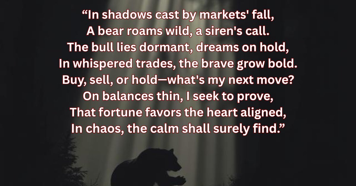 In the Realm of Trading: A Dance with Fortune

#MarketWhispers #FortuneFavorsTheBrave #InvestmentJourney #BullAndBear #buyorsell #markets