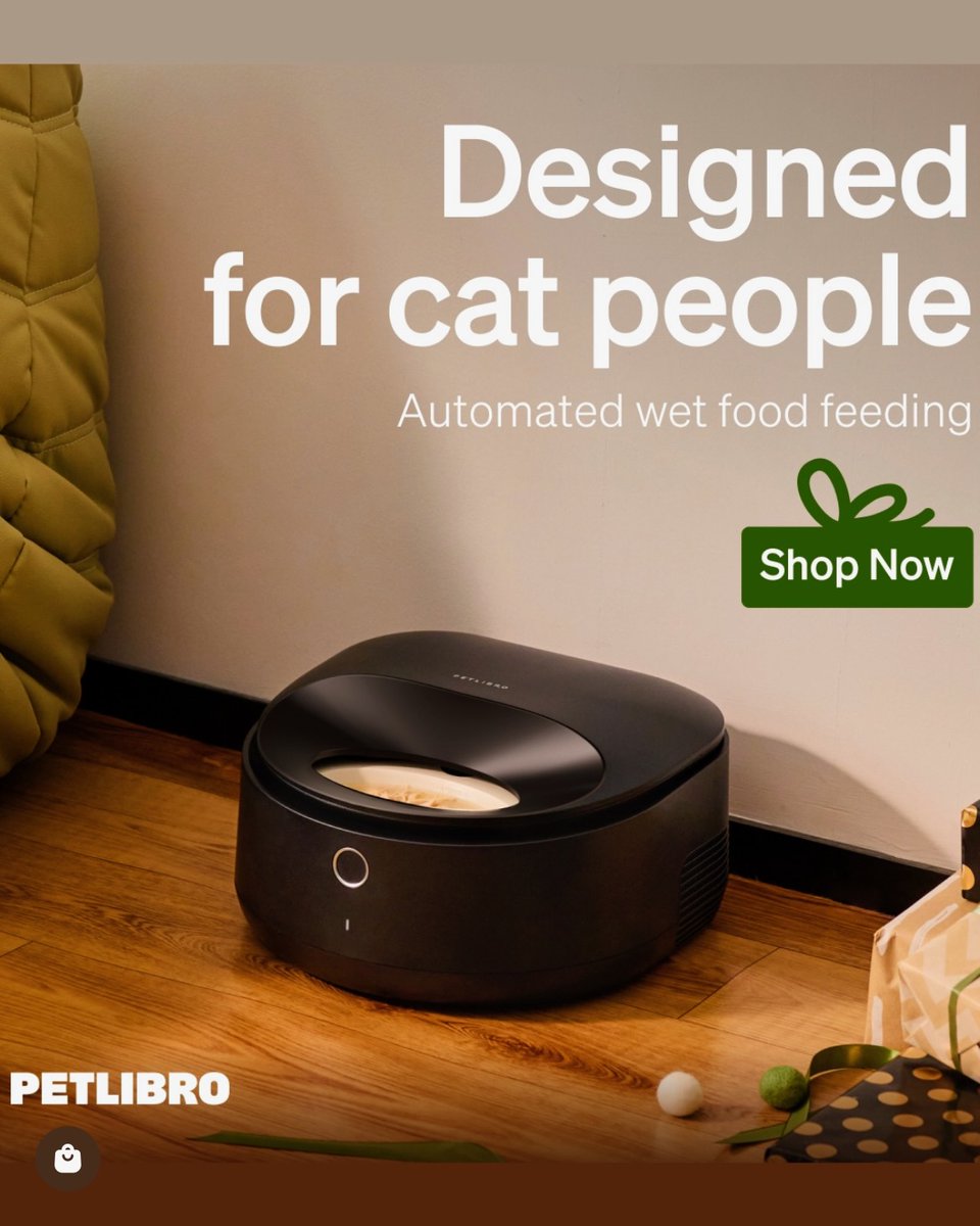 HomeSmarterUK's tweet image. Worry about keeping wet pet food out in the heat? ☀️ Polar keeps 3 meals fresh for 3 days 🐱

🔗 tidd.ly/3YncYvH (#Ad)

#SmartPetTech #smartpetfeeder #smartcatfeeder #smartdogfeeder #petlibro #PolarWetFoodFeeder #petwetfood

@petlibro