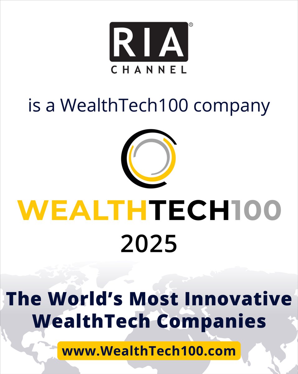 RIAChannel's tweet image. We’re honored to be recognized by @Fintech_Global as one of the 2025 #WealthTech100! It’s a privilege to stand alongside other trailblazing fintech companies shaping the future of investment and financial advisory services.

#WealthTech100 #Innovation #FinTech #RIA #RIAChannel