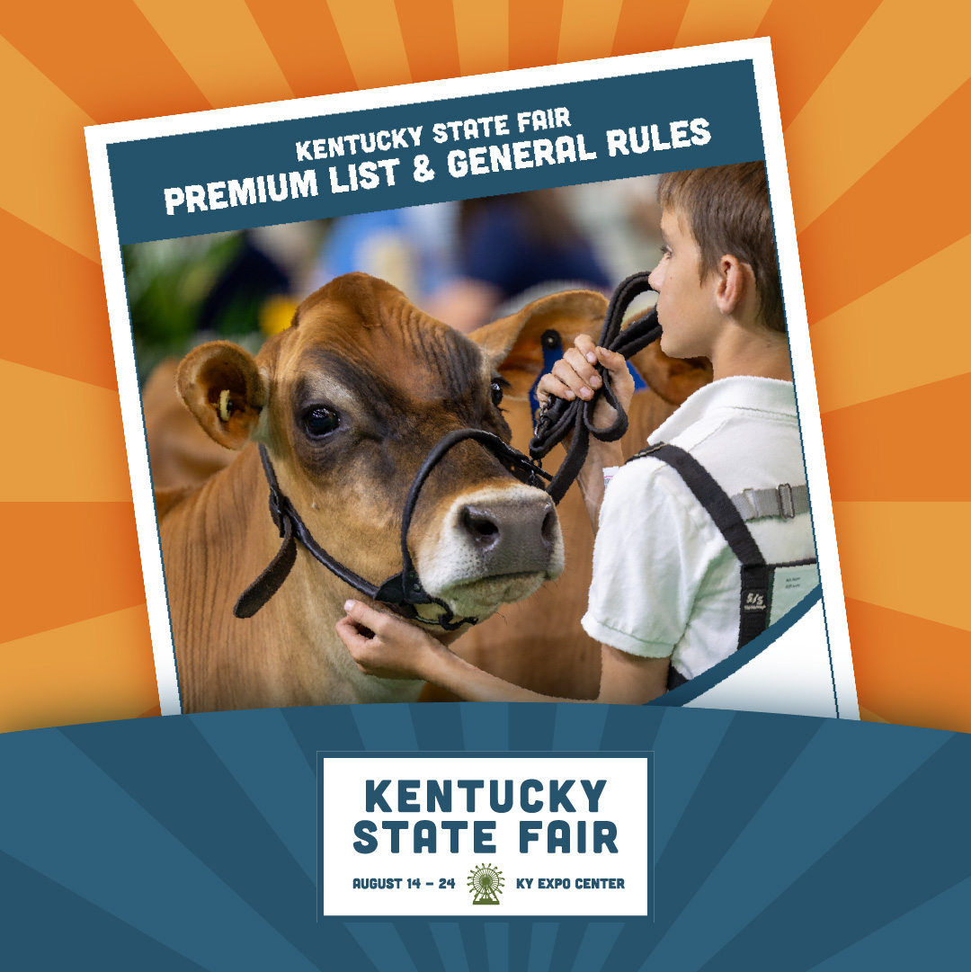 Start dreaming of your next blue ribbon, because the 2025 Premium Book is now available! Entries open May 1! go.kyvenues.com/4lsQ1Bp