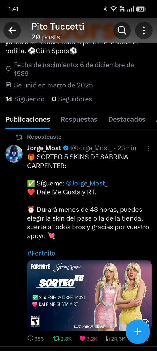 Pitotuccetti's tweet photo. @Jorge_Most_ Siempre con fe... https://t.co/G2uZUHVga8