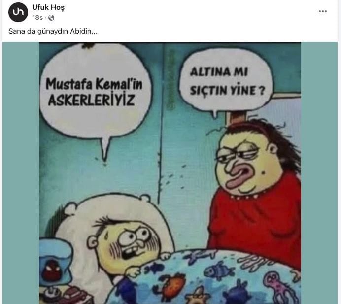 Trabzon Ortahisar Belediye Meclis Üyesi Akp’li Ufuk Hoş’un, ahlaksız paylaşımı büyük tepki topladı.