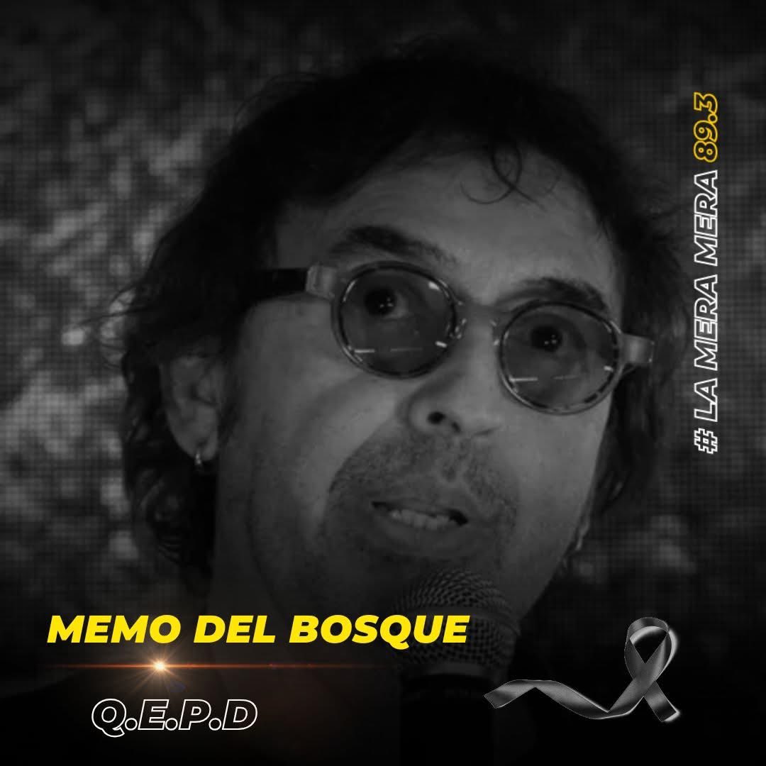 🎥💔 Lamentamos profundamente el fallecimiento de #MemoDelBosque, uno de los productores más influyentes de Televisa, a los 62 años. 🖤