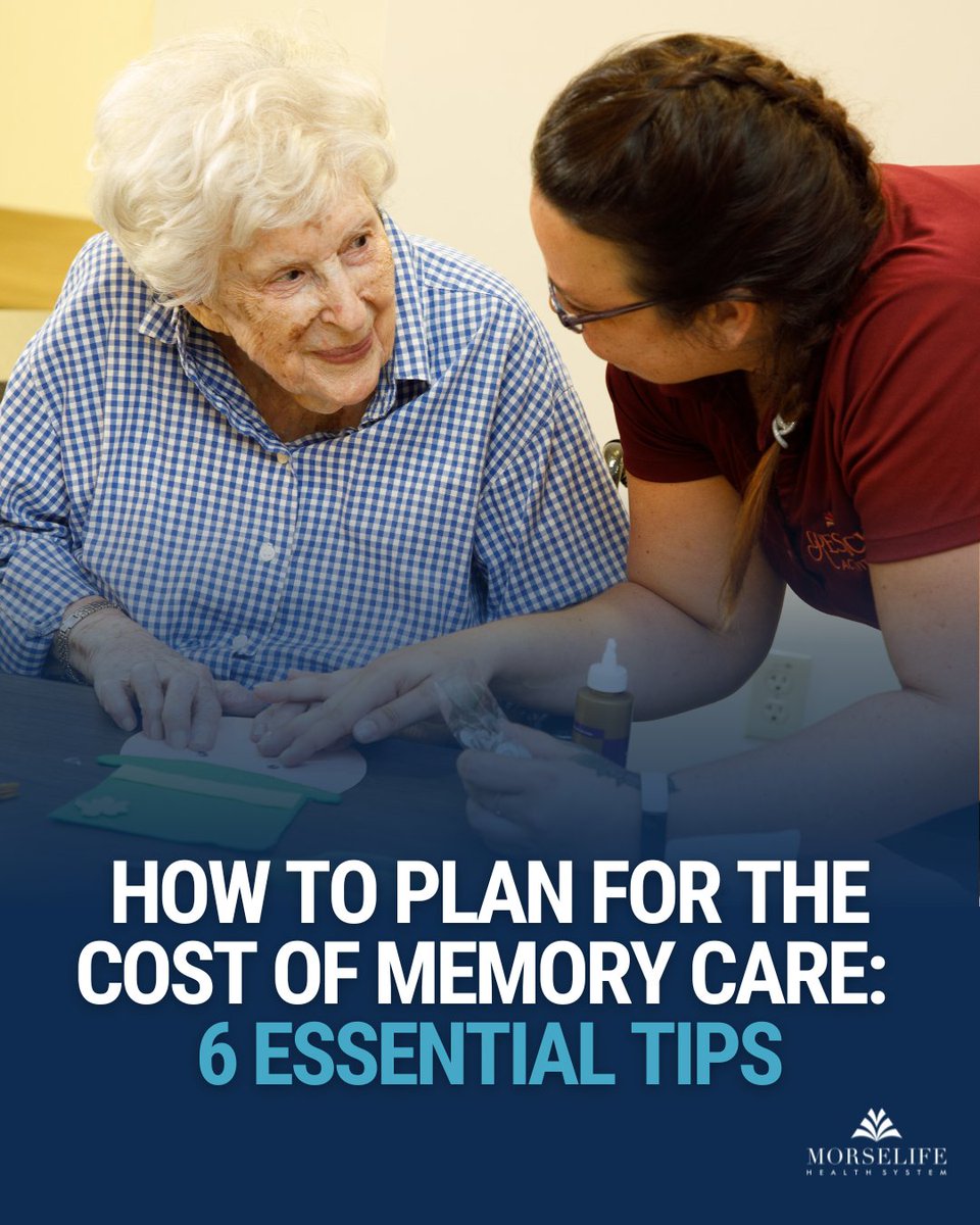 Wondering how to plan for the cost of memory care? You're not alone. Many families feel uncertain about where to begin—and how to prepare financially. Our latest blog post shares 6 practical steps to guide you through the process: bit.ly/429WEzx 
#MemoryCare