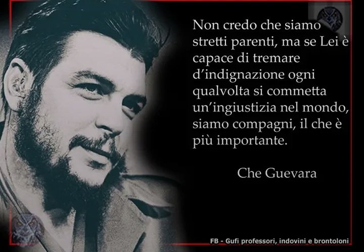 DaniaFalzolgher's tweet image. Siamo #Compagni allora........
#CheGuevara