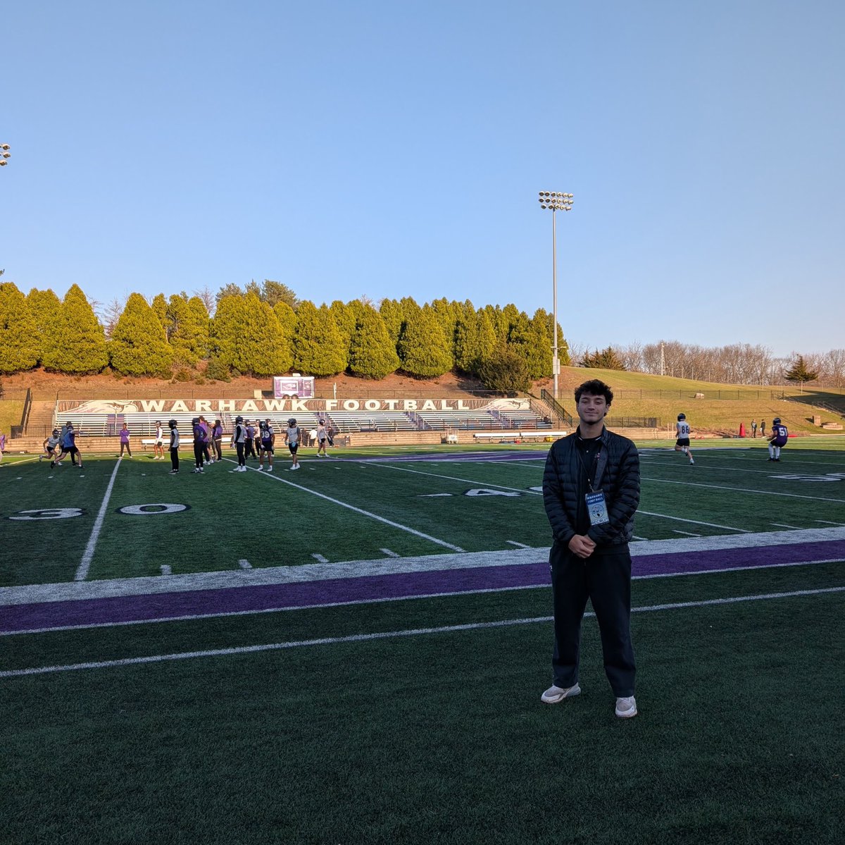 nickhachigian's tweet image. Thank you @CoachMartin36 @CoachRindahl for inviting me out to a great junior day at @WarhawkFootball . I had a really great time and loved the campus! Would love to come back!