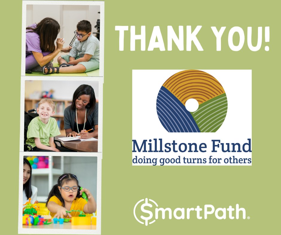 The Alpaugh Family Economics Center at UC (@economicscenter) on Twitter photo Thanks to a generous grant from <a href="/MillstoneFund/">Millstone Fund</a>, weâre now able to bring $martPath All-Access, our adapted financial education platform, to even more students with disabilities! Thank you, Millstone Fund, for helping open new doors of opportunity!
#financialeducation #EconEd Thanks to a generous grant from <a href="/MillstoneFund/">Millstone Fund</a>, weâre now able to bring $martPath All-Access, our adapted financial education platform, to even more students with disabilities! Thank you, Millstone Fund, for helping open new doors of opportunity!
#financialeducation #EconEd