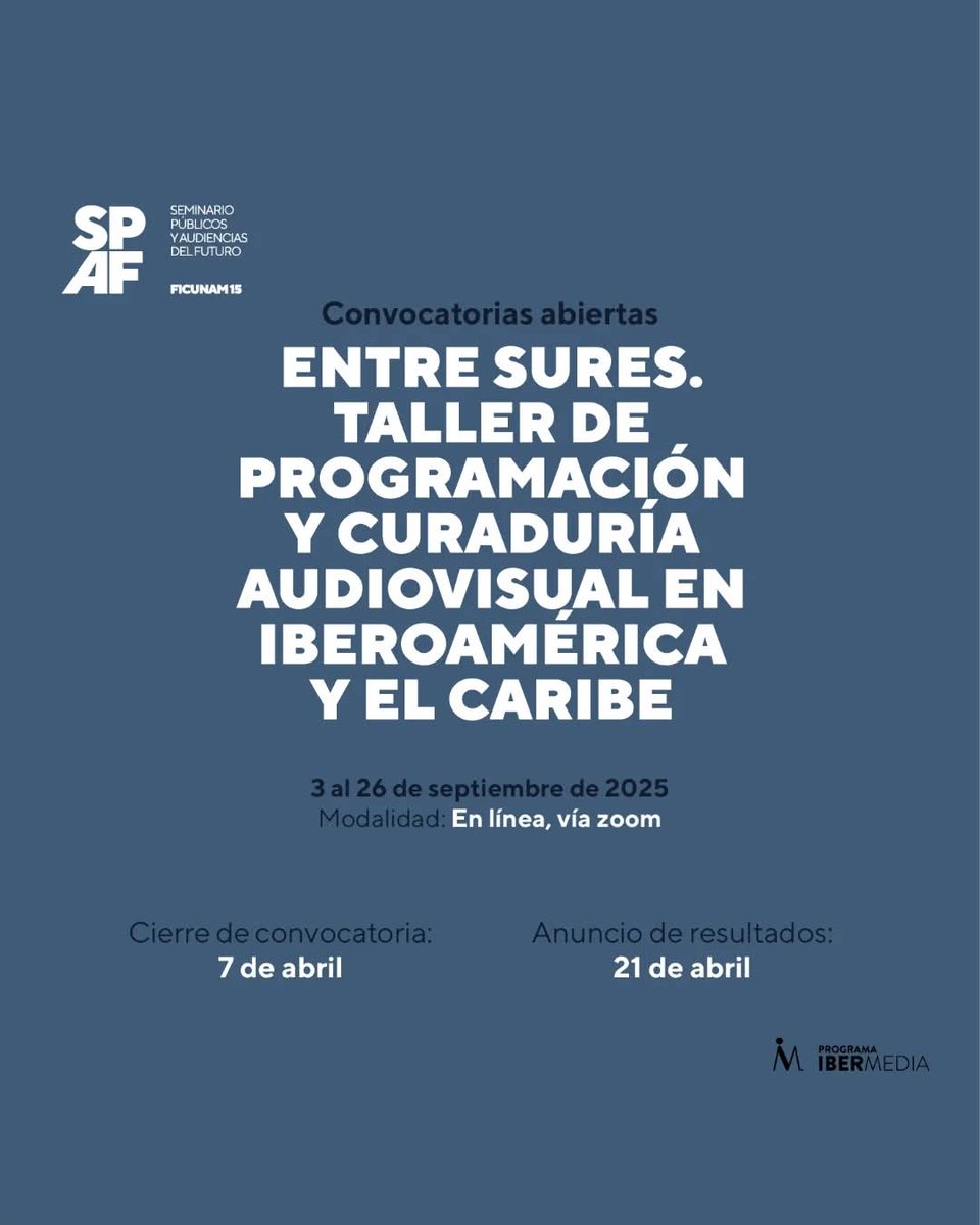 Seminario Públicos y Audiencias del Futuro tweet media