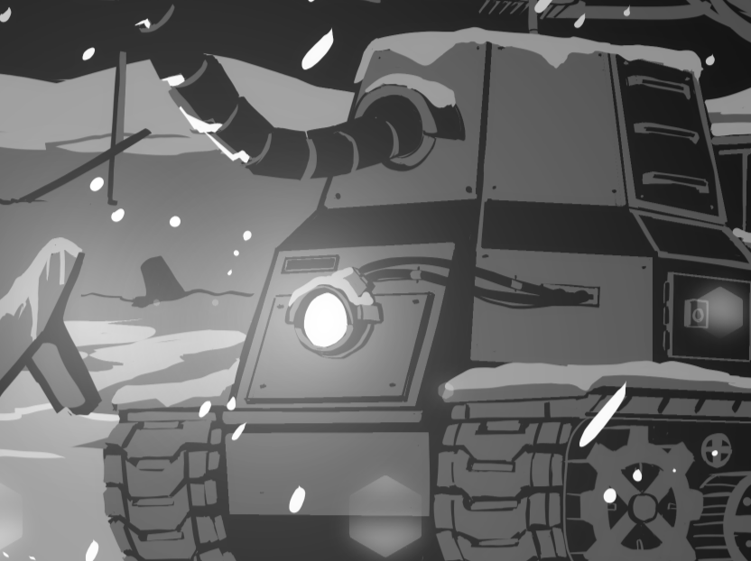 __IDKY__'s tweet photo. ❄️Deep Snow Delivery📦
----------
Full Image On https://t.co/6AazvtpY4Q
Please check out the update for Deep Snow Delivery here- https://t.co/lpgplmtCUF
 We got new stuff like character sprites, outlines for a future story, and you can even paint your tank now~ 
#DeepSnowDelivery https://t.co/BPAsJkUHpp