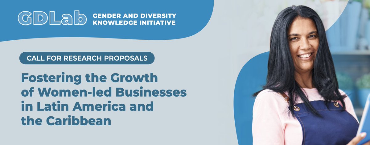 connectamericas's tweet image. Did you know that women-led businesses in #LatinAmerica and the #Caribbean average 77% lower sales? We’re looking for research teams and independent specialists to generate evidence that promotes the growth of women-led firms.
🗓️ Submit your proposal by May 12, 2025 here:…