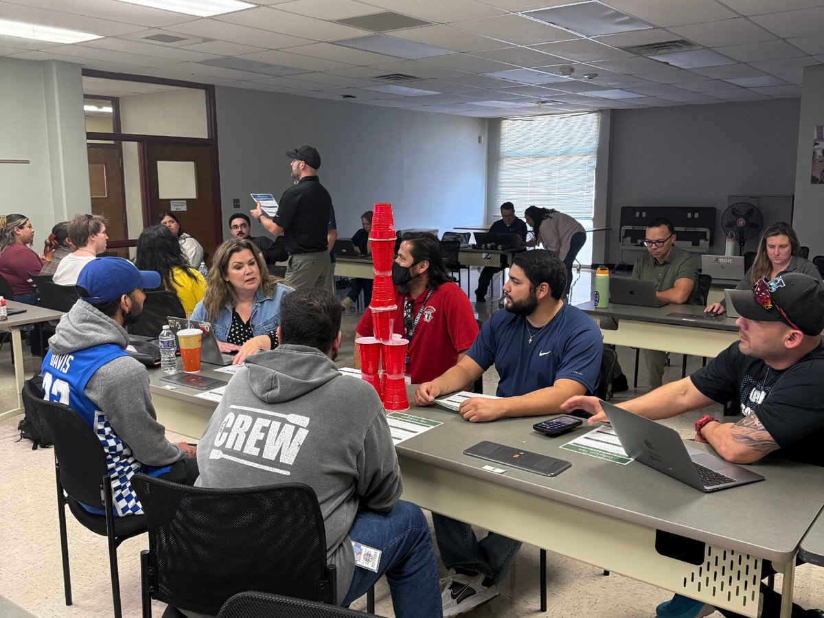 Blade Harmel (@bladeharmel) on Twitter photo I am so very proud of these TSS Advisory Group members, for their help in training our newer Technology Support Specialists on the upcoming device collection! There is nothing better than making each other better. 🎉
Thank you, team!
#nisdtss <a href="/NISDTechTD/">NISD Technology Services Training & Development</a> <a href="/NISDTechServ/">NISD Tech Services</a> I am so very proud of these TSS Advisory Group members, for their help in training our newer Technology Support Specialists on the upcoming device collection! There is nothing better than making each other better. 🎉
Thank you, team!
#nisdtss <a href="/NISDTechTD/">NISD Technology Services Training & Development</a> <a href="/NISDTechServ/">NISD Tech Services</a>