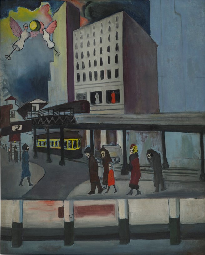 MenschOhneMusil's tweet image. Alice NEEL The Synthesis of #NewYork, the #GreatDepression 1933.