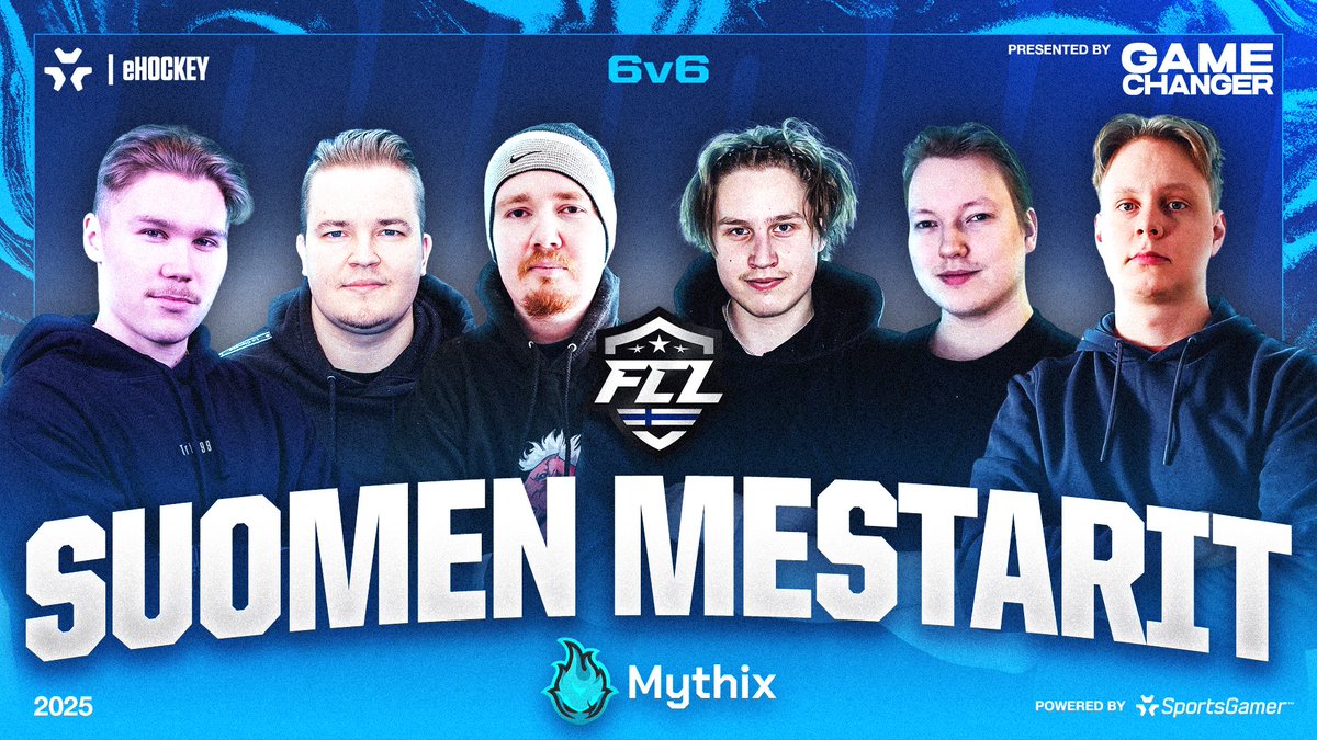SportsGamer (@sportsgamergg) on Twitter photo 🏆 Congratulations to <a href="/MythixNHL/">Mythix</a> – the new Finnish Champions of #NHL25 6v6! 🇫🇮
An incredible performance throughout the FCL 6v6 tournament – fully deserved! 👏
🥇 <a href="/zMikkeez/">Miika Kauppila</a>, <a href="/temppanen_/">Teemu Karvonen</a>, <a href="/TeikDaun/">Jani Honkasaari</a>, @WeDuX, <a href="/sokkelo__/">Eemil Soikkeli</a> & <a href="/Akunkku/">Atte</a>
#eHockey | #FCL2025 | <a href="/EASPORTSNHL/">EA SPORTS NHL</a> 🏆 Congratulations to <a href="/MythixNHL/">Mythix</a> – the new Finnish Champions of #NHL25 6v6! 🇫🇮
An incredible performance throughout the FCL 6v6 tournament – fully deserved! 👏
🥇 <a href="/zMikkeez/">Miika Kauppila</a>, <a href="/temppanen_/">Teemu Karvonen</a>, <a href="/TeikDaun/">Jani Honkasaari</a>, @WeDuX, <a href="/sokkelo__/">Eemil Soikkeli</a> & <a href="/Akunkku/">Atte</a>
#eHockey | #FCL2025 | <a href="/EASPORTSNHL/">EA SPORTS NHL</a>