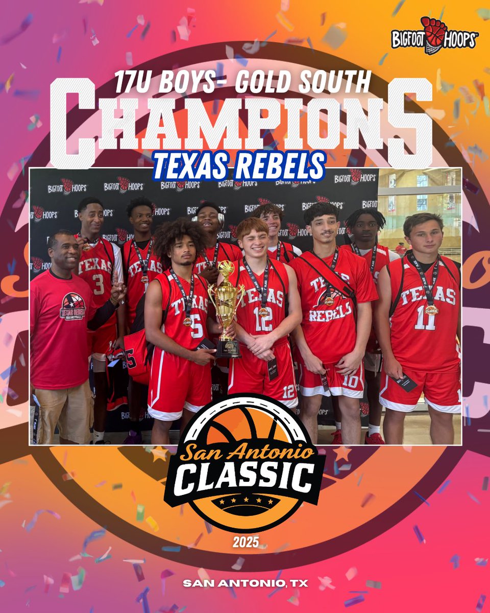 17 Boys Gold (South) Champions 🙌🔥🏆#bigfoothoops #wherehistoryismade #sanantonioclassic