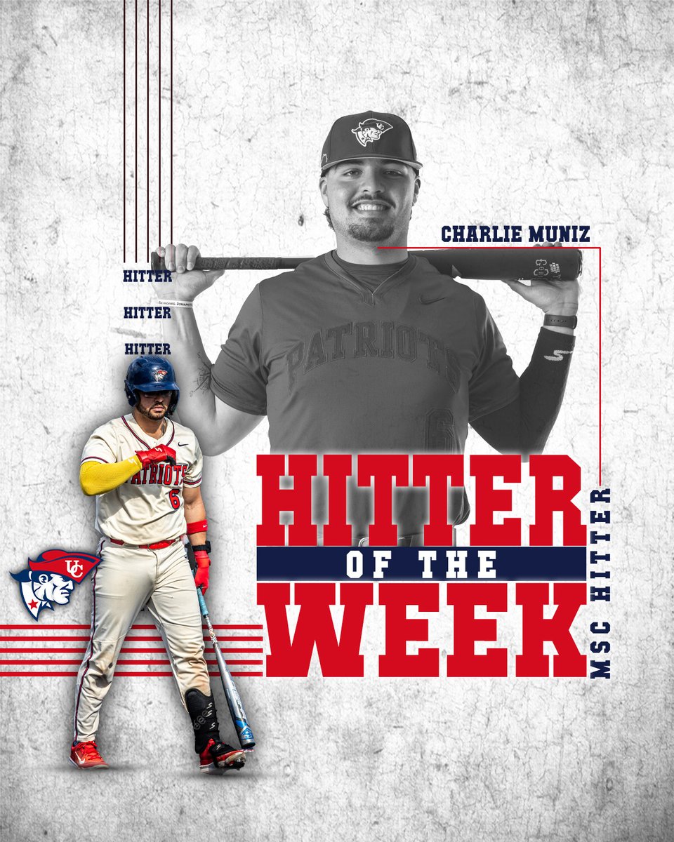 For the second time this season, UC Baseball sweeps the Mid-South weekly awards as Hamson and Muniz are named Athletes of the Week!  

Read More: shorturl.at/UmRo3 

#OneBigTeam | #LTL