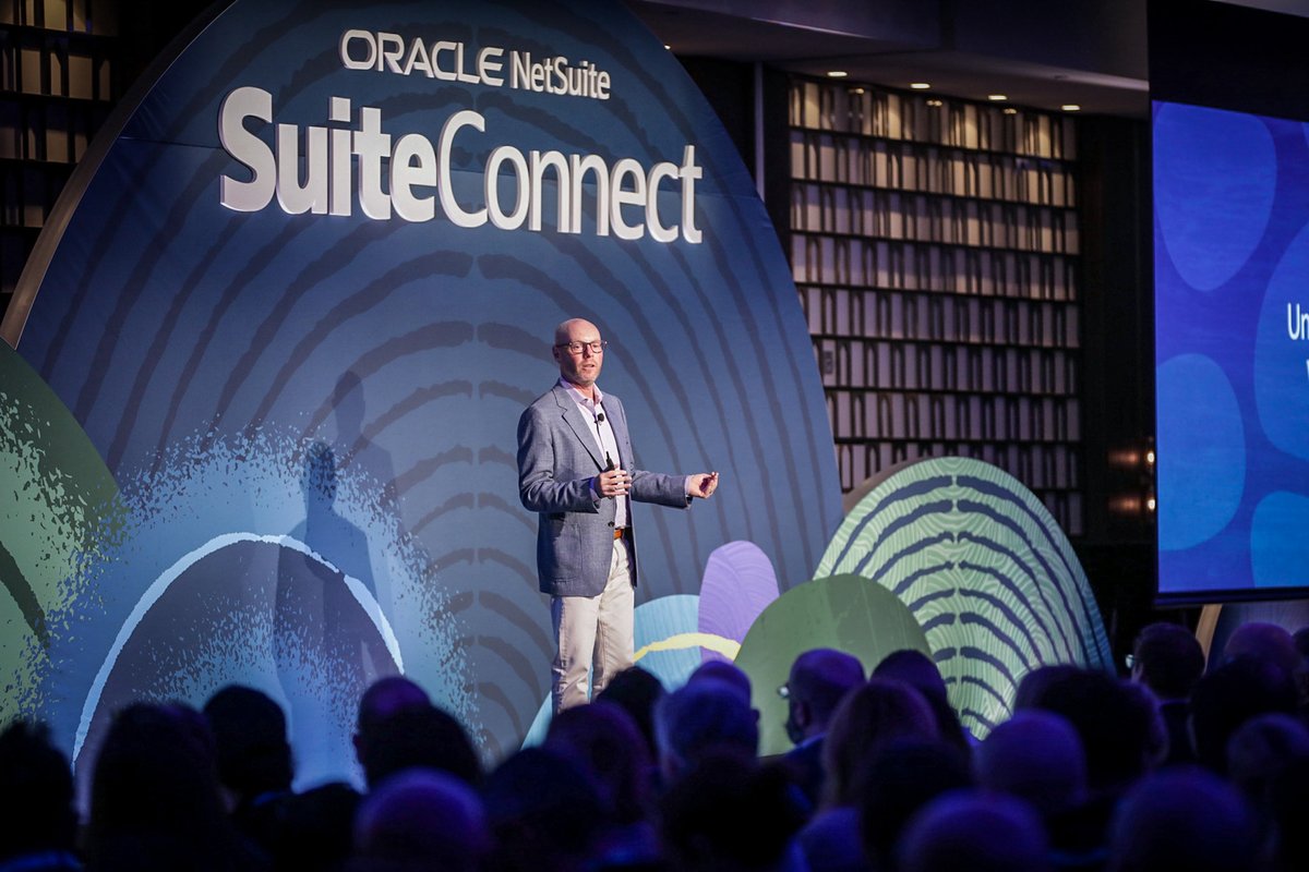 NetSuite's tweet image. Hooroo, Sydney! 🇦🇺 At #SuiteConnect, our founder and EVP Evan Goldberg and SVP of Technology and AI Brian Chess were joined by VP and GM of ANZ Scott Wiltshire as they rolled out exciting #AI innovations for our ANZ customers. social.ora.cl/6012FoI0p