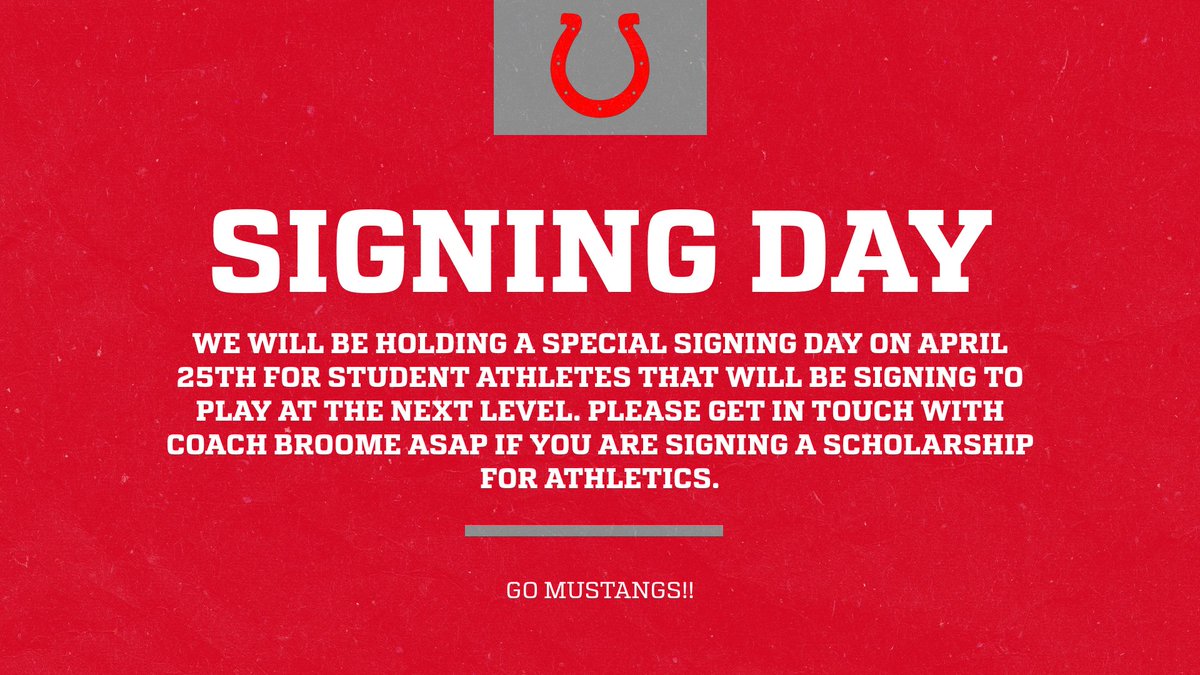 Go Mustangs!!