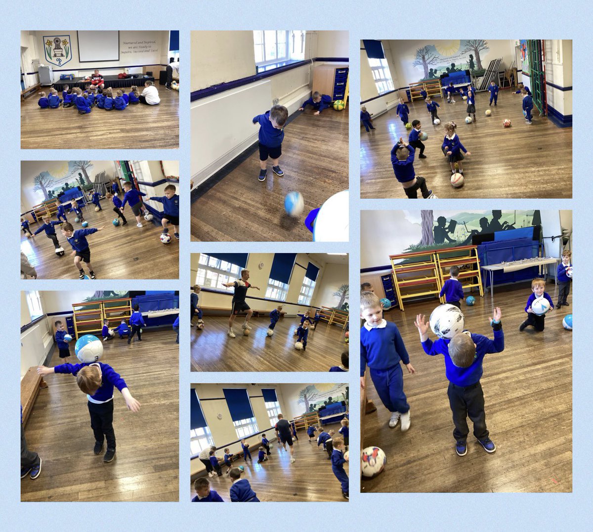 A huge thank you to <a href="/FFootballfirst/">footballfirst</a> for a fantastic session this morning. The nursery children loved learning new ball skills, we have little footballers in the making ⚽️