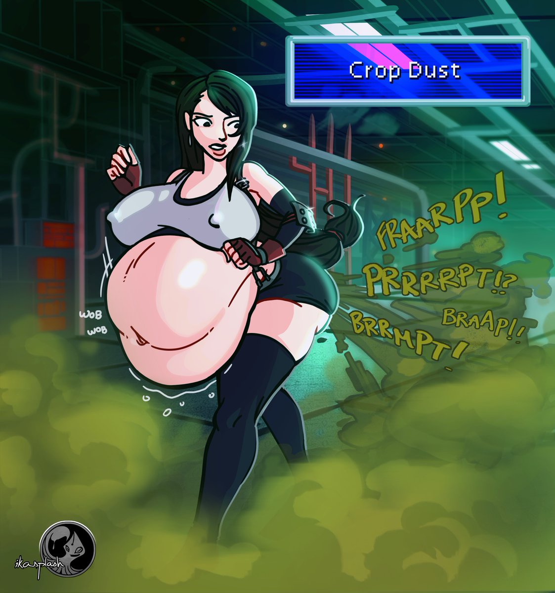The people have spoken! Here's Tifa, and by the looks of things, Shinra's reactor isn't the only one having a meltdown.

(Look out for the Chun-Li image coming soon!)