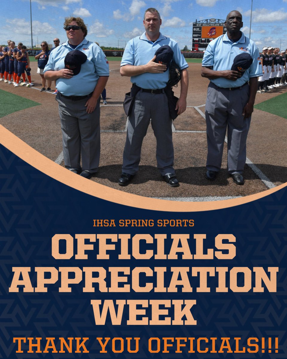 Illinois High School Association #IHSA (@ihsa_il) on Twitter photo 🏸⚾️🥍⚽️🥎🏃🏐🤽
Thank you to all the spring <a href="/IHSAOfficials/">IHSA Officials</a> who make #IHSA sports happen, we appreciate you!!! 🏸⚾️🥍⚽️🥎🏃🏐🤽
Thank you to all the spring <a href="/IHSAOfficials/">IHSA Officials</a> who make #IHSA sports happen, we appreciate you!!!