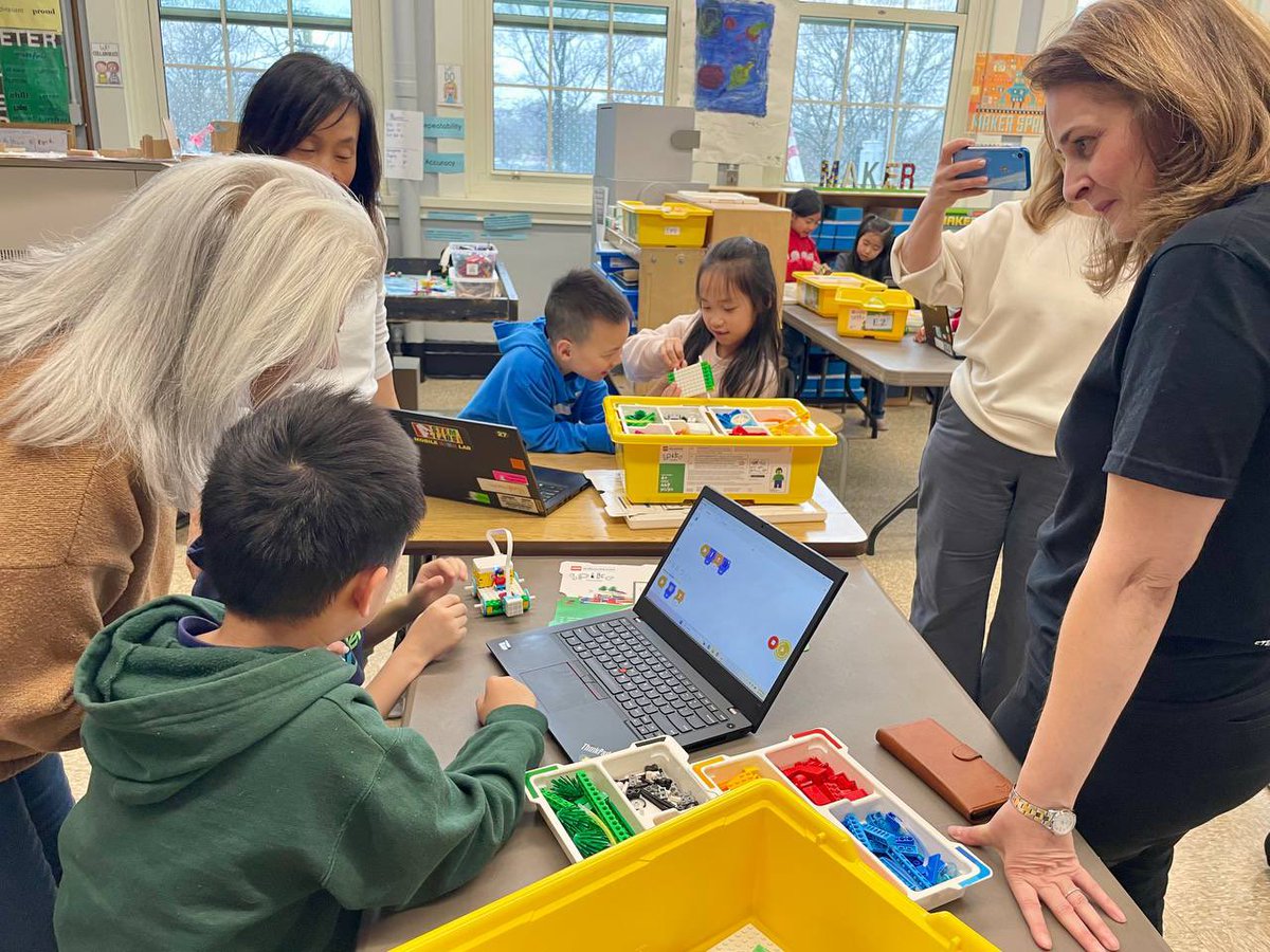 Councilwoman Vickie Paladino (@cmvpaladino) on Twitter photo Happy National Robotics Week! ๐ค
I kicked off my week at <a href="/PS94DavidPorter/">PS94 David D Porter</a> by visiting their computer science classes. Iโm proud to have allocated $5,000 for music and coding classes at PS 94 every year Iโve held office for a total of $15,000. Happy National Robotics Week! ๐ค
I kicked off my week at <a href="/PS94DavidPorter/">PS94 David D Porter</a> by visiting their computer science classes. Iโm proud to have allocated $5,000 for music and coding classes at PS 94 every year Iโve held office for a total of $15,000.