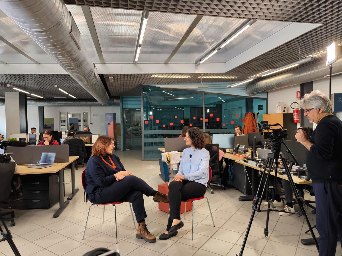 TgrRaiPuglia's tweet image. Domani a #BuongiornoRegione torna #Donnealcomando. Siamo andati alla @PlanetekItalia di Bari fondata tra gli altri da Mariella Pappalepore, con Maria Grazia Lombardi e Vito Cacucciolo