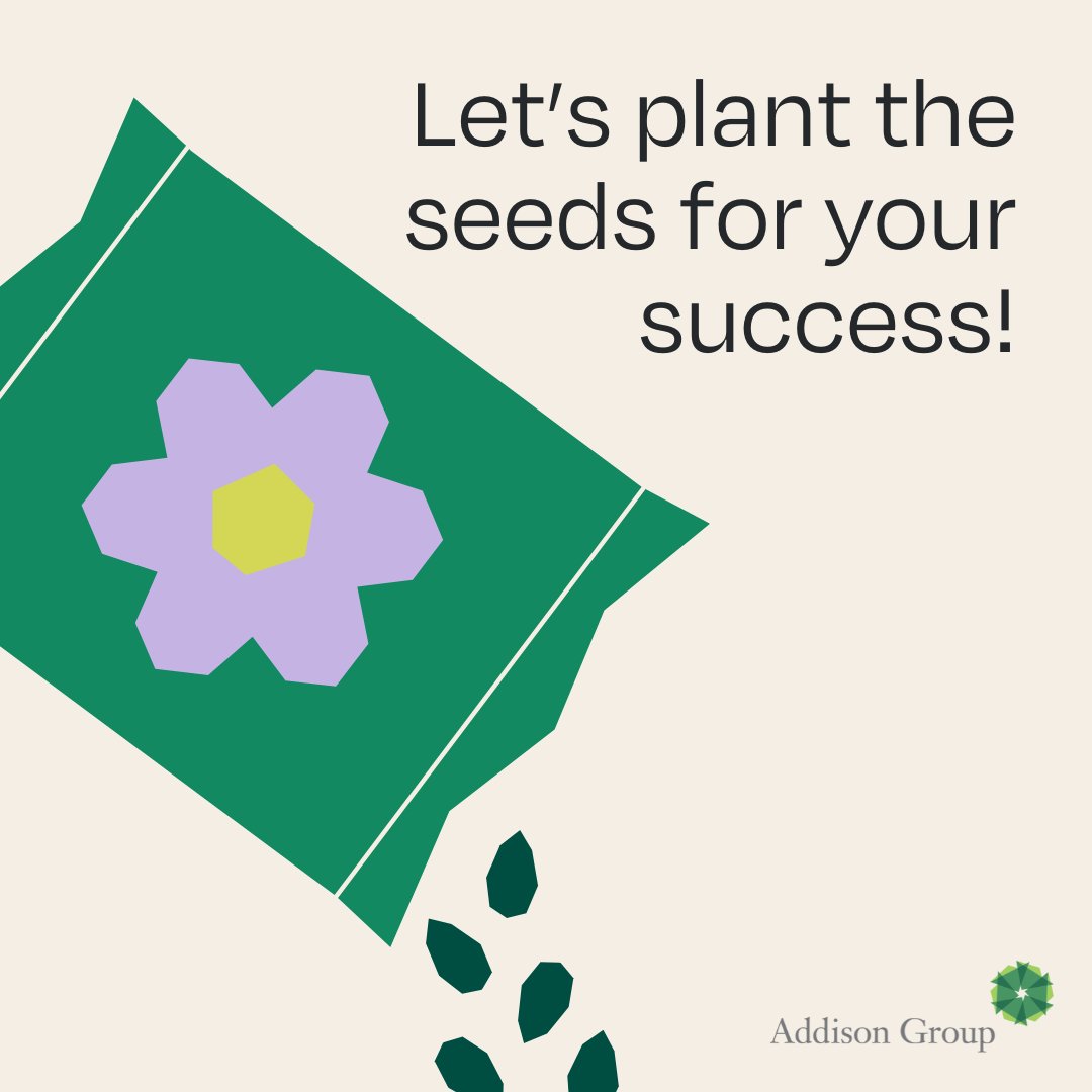 Outgrown your current role? Let us be your trusted resource to plant the seeds for your next career opportunity. 🌱