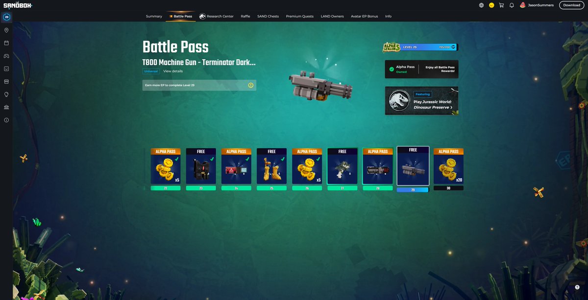 Can't beat me in Level Up in <a href="/TheSandboxGame/">The Sandbox</a> 💪 tsbga.me/TheSandbox #AlphaSeason5