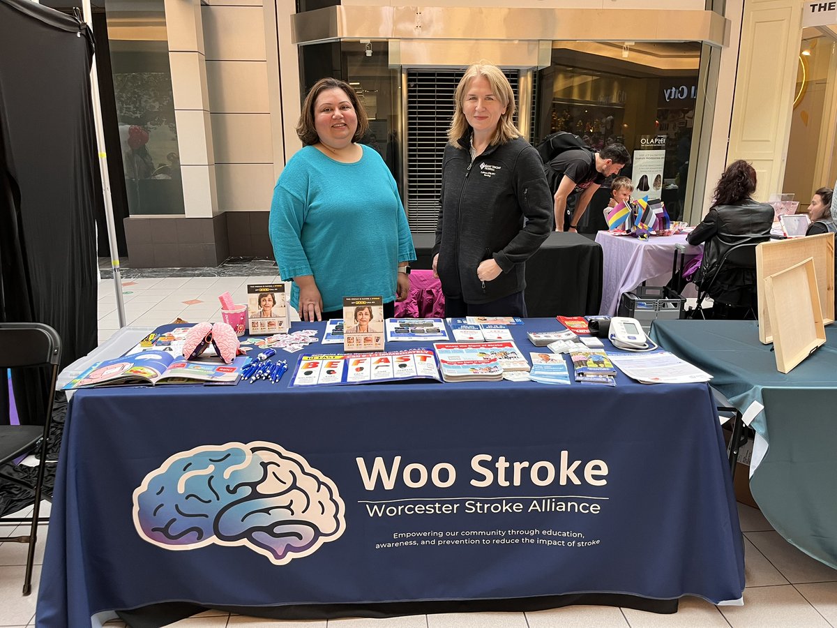 UMassChanNeuro's tweet image. UMass, in collaboration with the Woo Stroke, Worcester Stroke Alliance, is spreading stroke awareness in our community. Thank you to our program contributors, for participating in the event. #neurology #stroke #community #WooStroke
