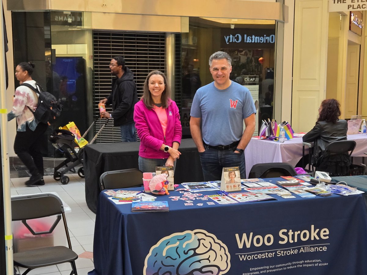 UMassChanNeuro's tweet image. UMass, in collaboration with the Woo Stroke, Worcester Stroke Alliance, is spreading stroke awareness in our community. Thank you to our program contributors, for participating in the event. #neurology #stroke #community #WooStroke