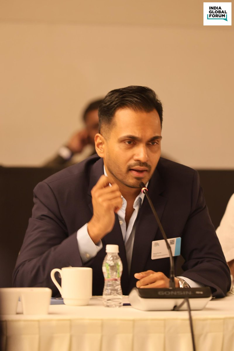 sanalkumar777's tweet photo. Navigating a Brave New World
- Trump, Tariffs &amp; Turbulence - A Playbook for Investors.

Thank you @IGFupdates for giving an opportunity to Speak at the RoundTable #IGFMumbai 

It was Great Listening to @NileshShah68 Bhai &amp; his perspective on Trump, Tariffs &amp; India.

#TrumpTariffs https://t.co/OxVZV4lQ5I