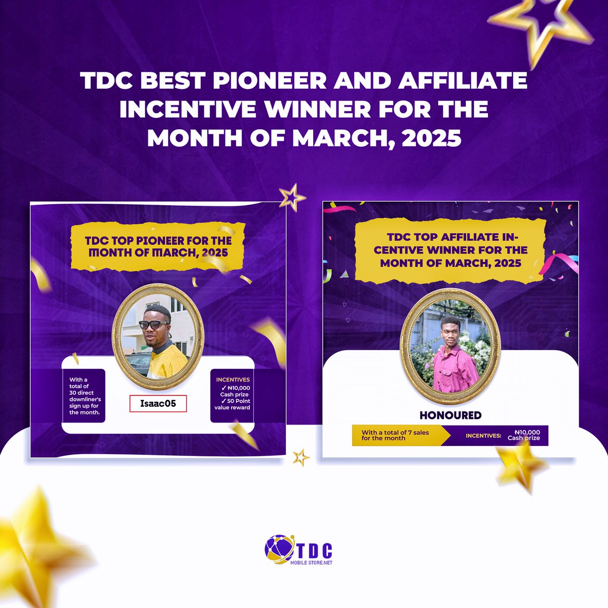 tdc468's tweet image. TDC CONGRATULATES YOU BOTH🥳…WHO’S NEXT🤔

#achievers #achiever #tdcmobilestore #tdctotheworld #youcandoit