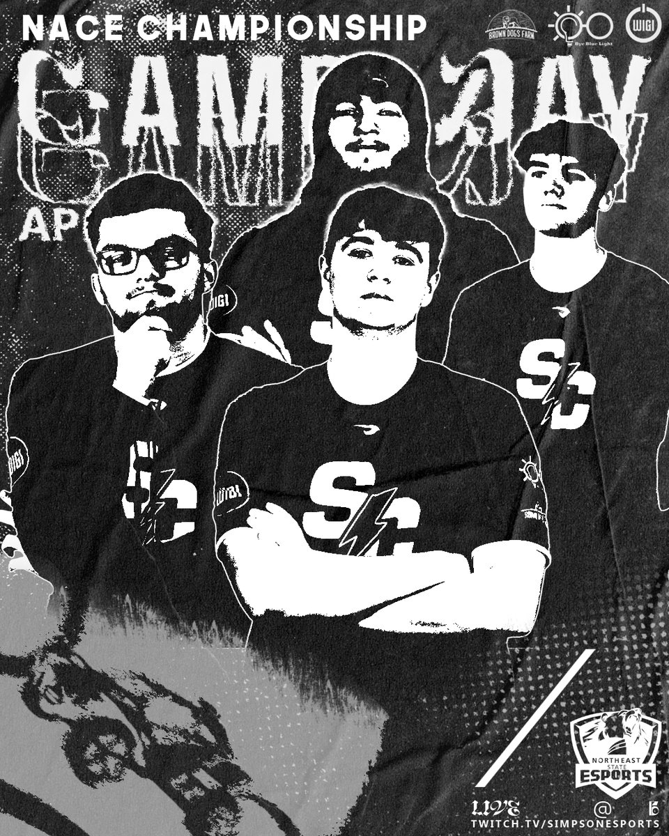 TONIGHT the Storm RL C team seeks to claim the program's 3rd championship title this semester, and their 2nd BACK to BACK semester championship.

LIVE on our Twitch @ 6 PM!
twitch.tv/simpsonesports