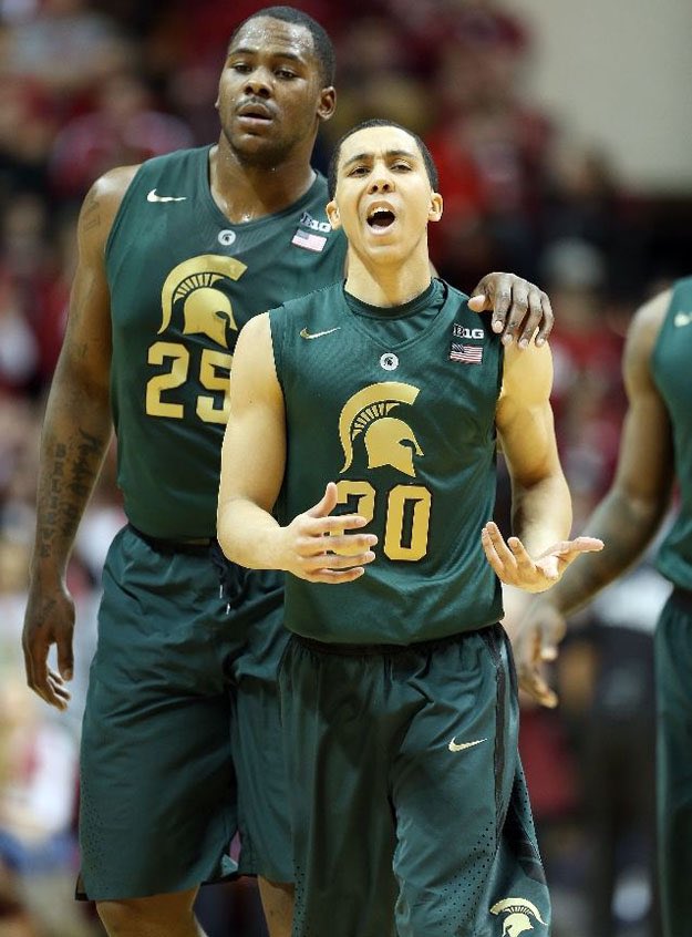 Would love it if Michigan State would start incorporating bronze back into alternate uniforms

We are the Spartans after all