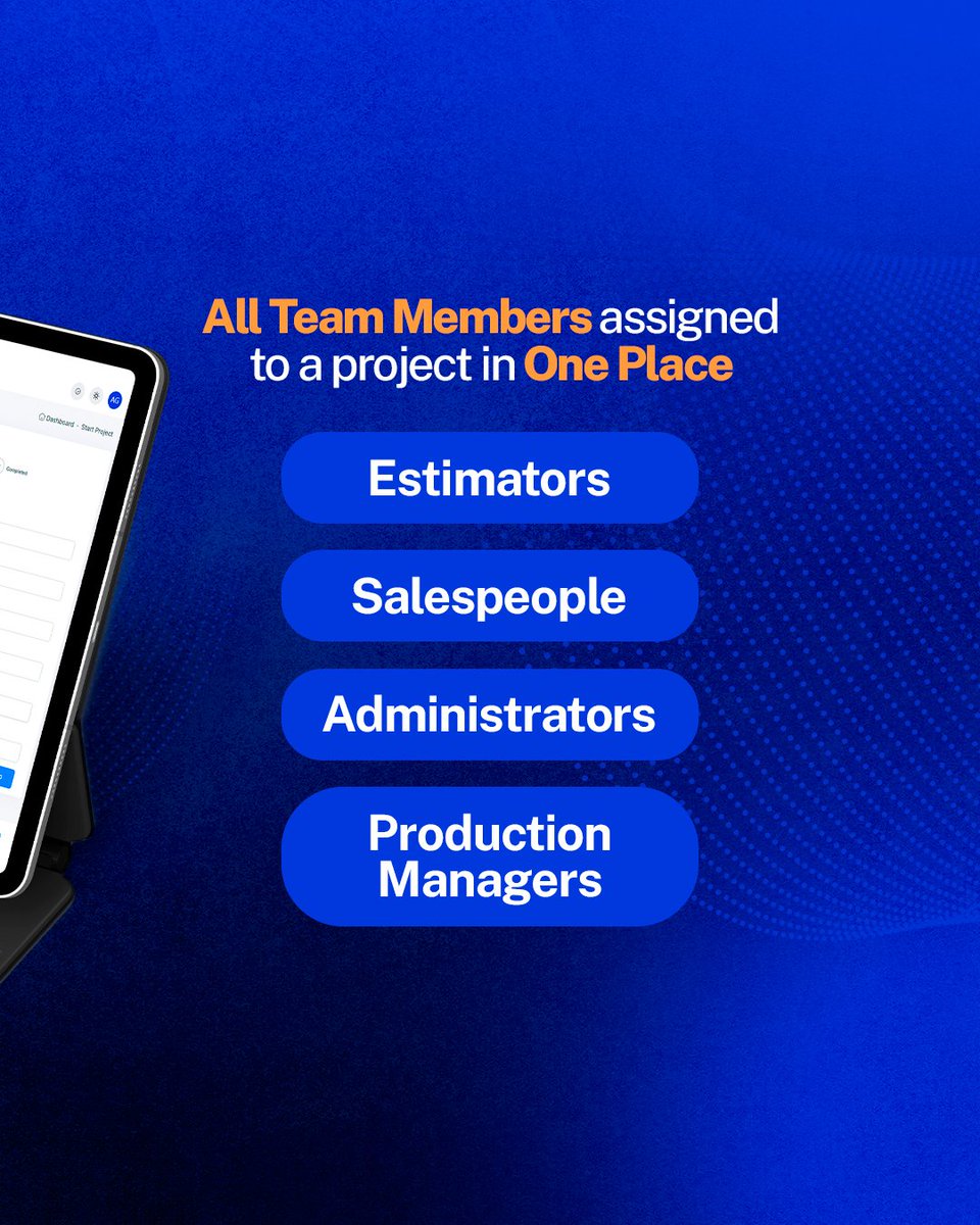 unixsoft180's tweet image. Keep your team connected! UnixSoft 180 ensures effective communication between estimators, sales, admins &amp;amp; managers—all in one place. Streamline operations &amp;amp; boost efficiency. Ready to upgrade?
unixsoft180.com
#Unixsoft180 #RoofingTech #TeamEfficiency #SmartRoofing
