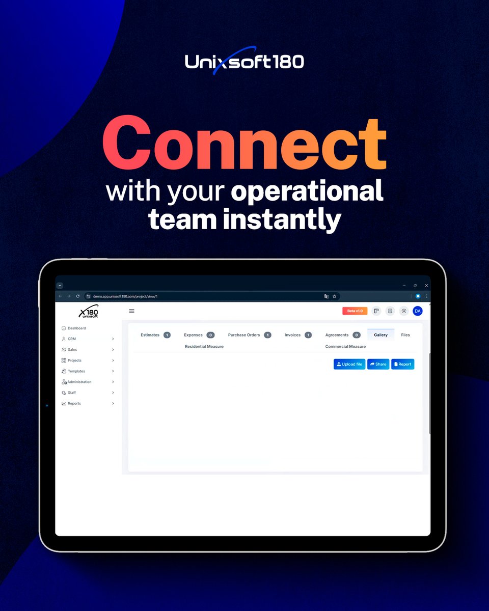 unixsoft180's tweet image. Keep your team connected! UnixSoft 180 ensures effective communication between estimators, sales, admins &amp;amp; managers—all in one place. Streamline operations &amp;amp; boost efficiency. Ready to upgrade?
unixsoft180.com
#Unixsoft180 #RoofingTech #TeamEfficiency #SmartRoofing