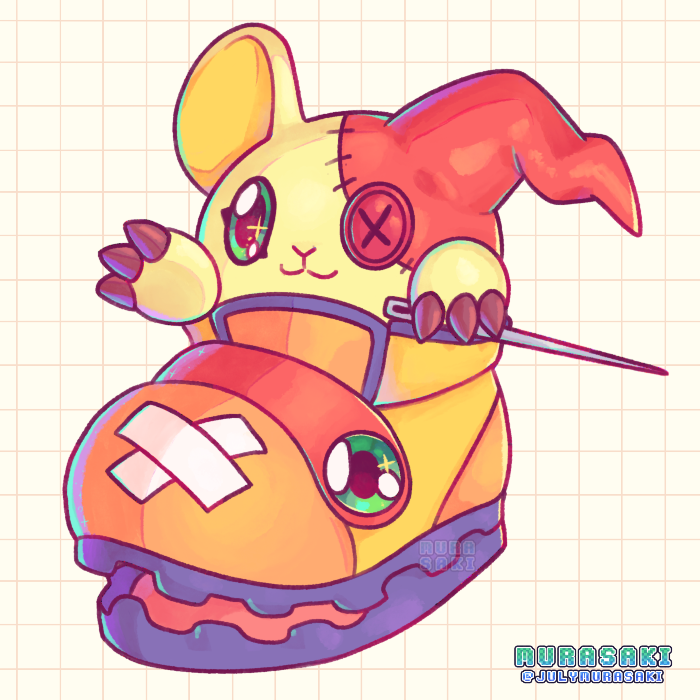 julymurasaki's tweet photo. Shoemon!
#digimon #shoemon #digimonliberator #デジモン #シューモン https://t.co/kvMO2P8aPk