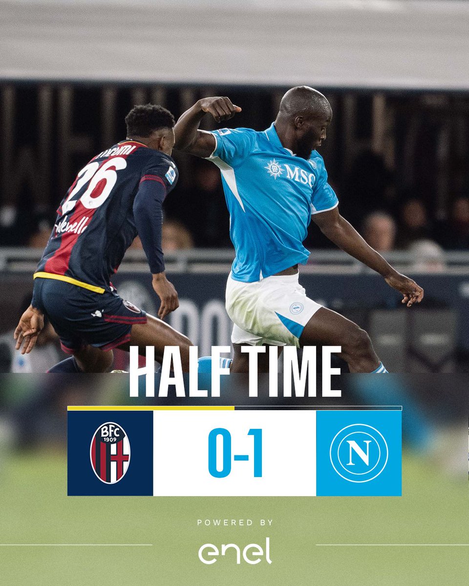⏸️ Fine primo tempo

#BolognaNapoli 0-1