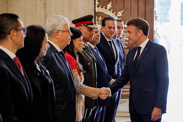 RaniaAlMashat's tweet photo. Today, H.E. President Abdel Fattah El-Sisi &amp; H.E. President Emmanuel Macron signed a strategic partnership between #Egypt 🇪🇬 &amp; #France 🇫���, elevating our long-standing #cooperation. 

We also signed several agreements across different sectors ⬇️ https://t.co/JhU3R7qVYO