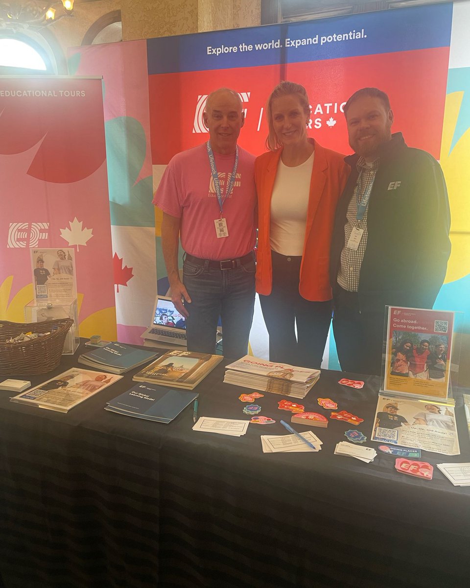 EF tours providing opportunities for your students to learn beyond classroom walls. Super excited to connect with school leaders at #ulead2025