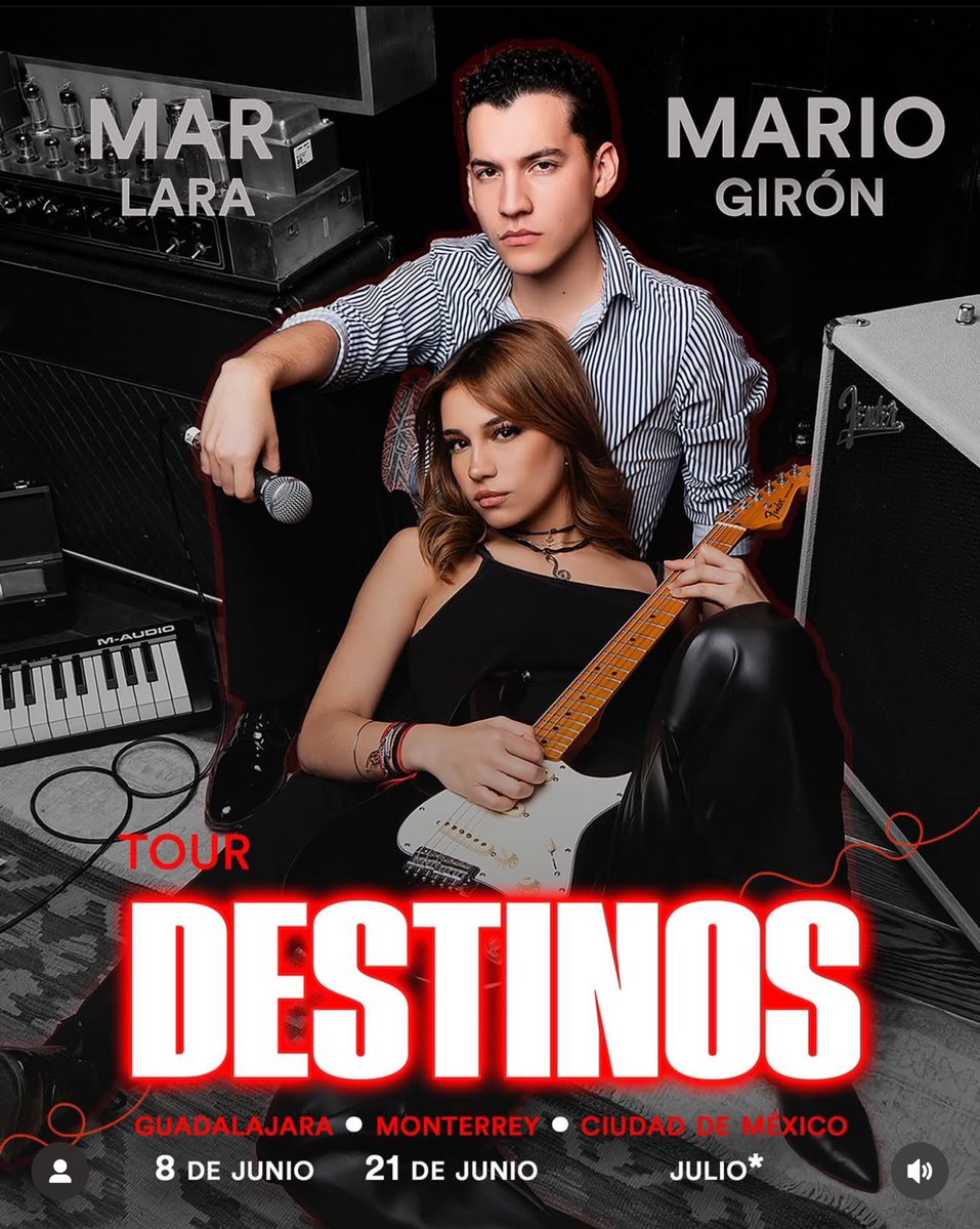 Mario Giron y Mar Lara Preparan Tour Destino