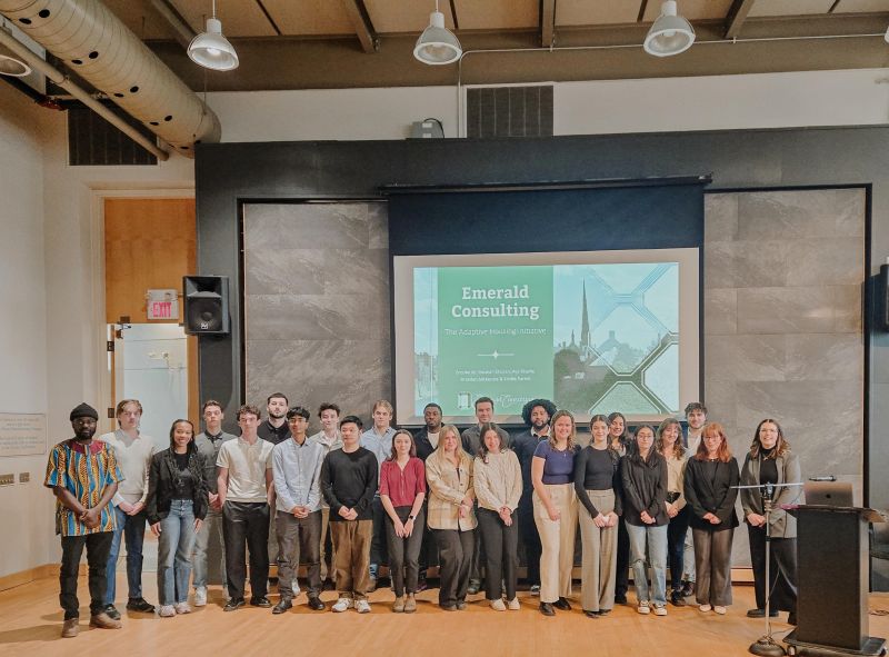 The 2025 Capstone Urban Sustainability Project students successfully completed their final presentations last week! 

This year, the students conducted research and presented recommendations on #RentalProtectionPolicies at the City of Cambridge. Great job!
