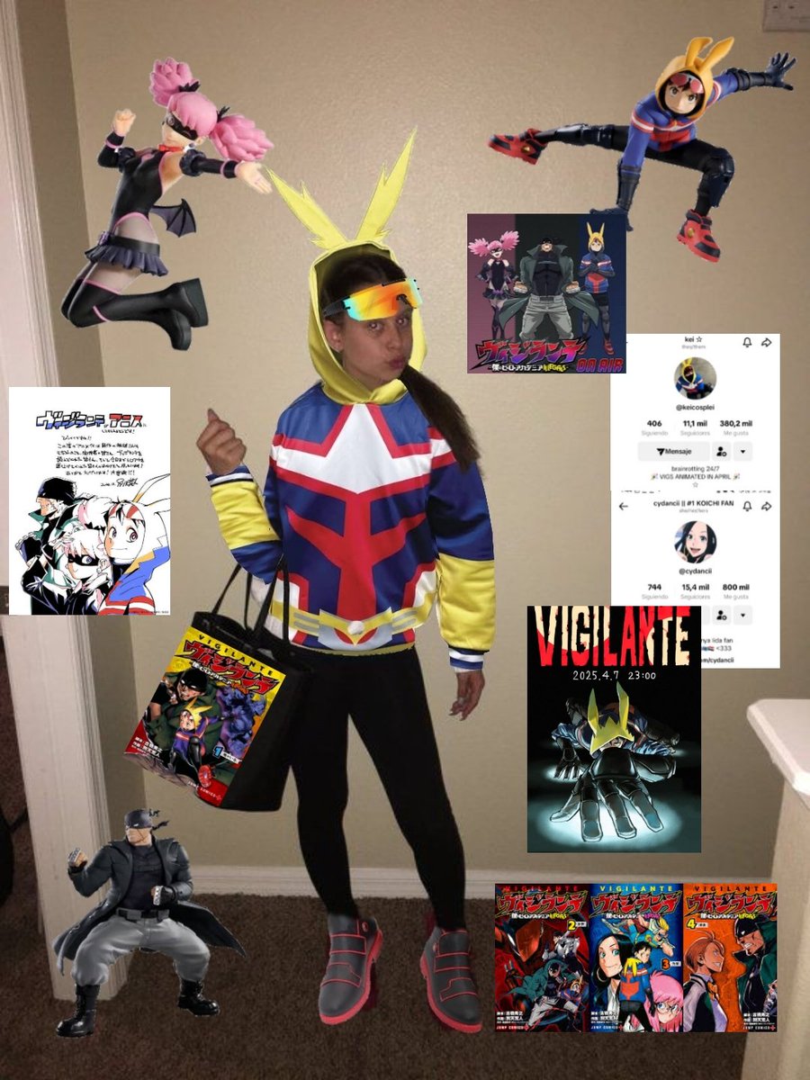 me and the gang pulling up to the #MHAvigilantes premier

 #ヴィジランテ