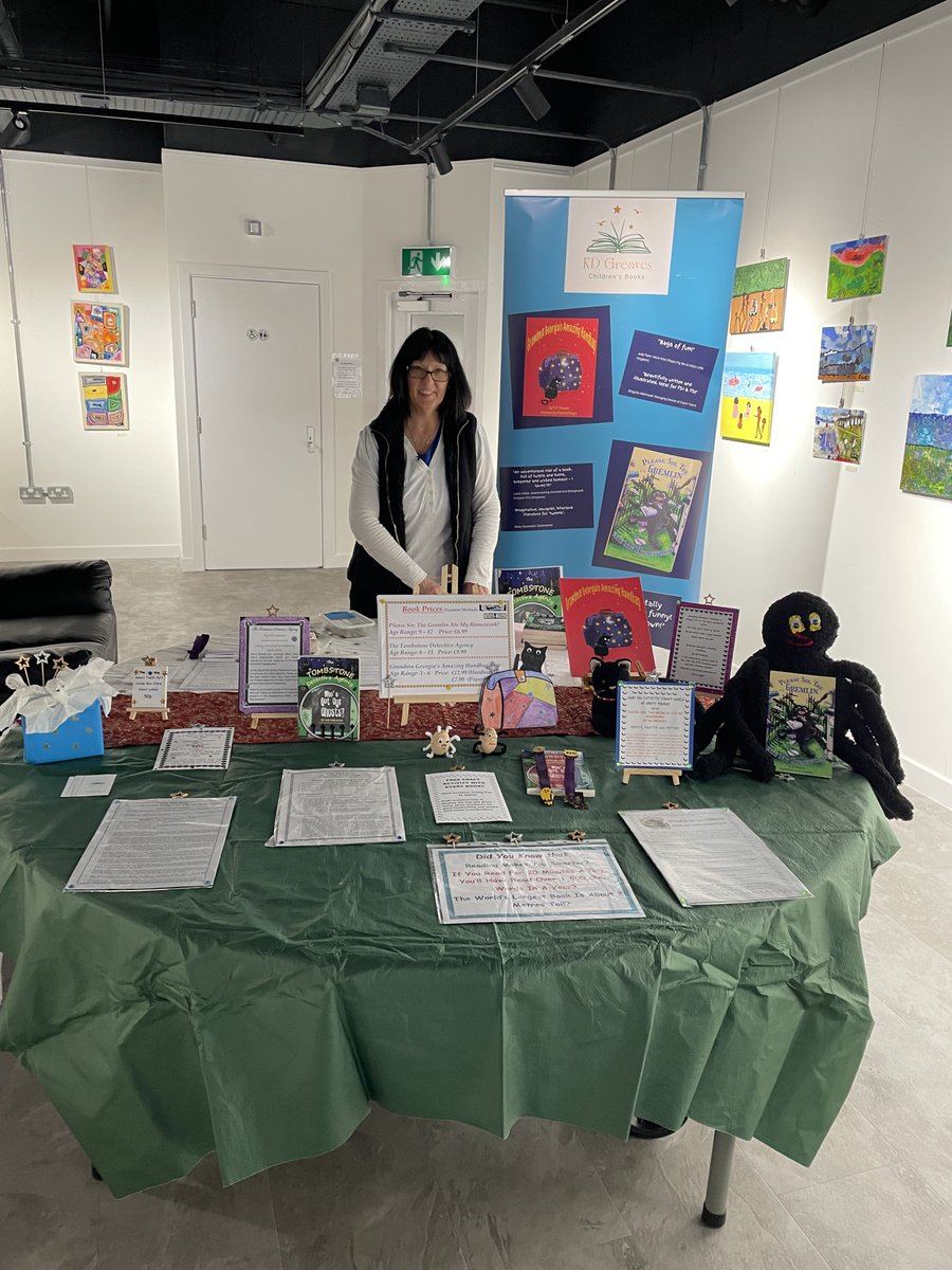 KdGreaves's tweet photo. The Gravesend Reading Festival 2025 made for a #fun weekend — loved being part of it! 📚🎪✨

#ReadingFestival #Reading #AmReading #KidsBooks #BooksWorthReading #booksales #bookspotlight #author #authorscommunity #Authorslife #readingforpleasure #readingforfun https://t.co/vbLx5IymSV